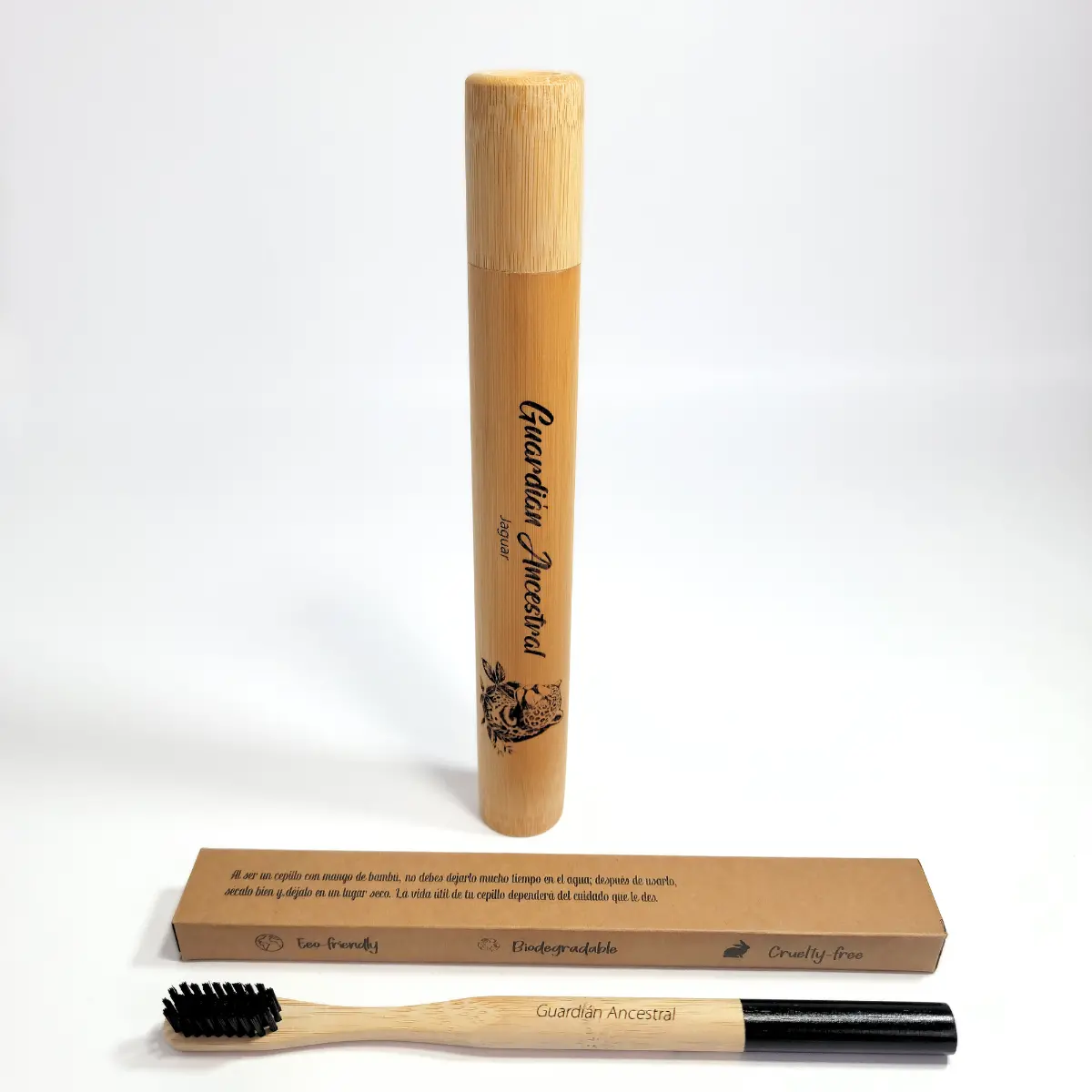 porta y cepillo panthera onca