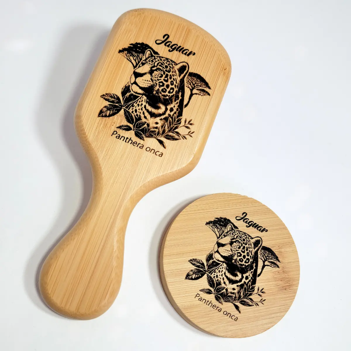 cepillo + espejo jaguar