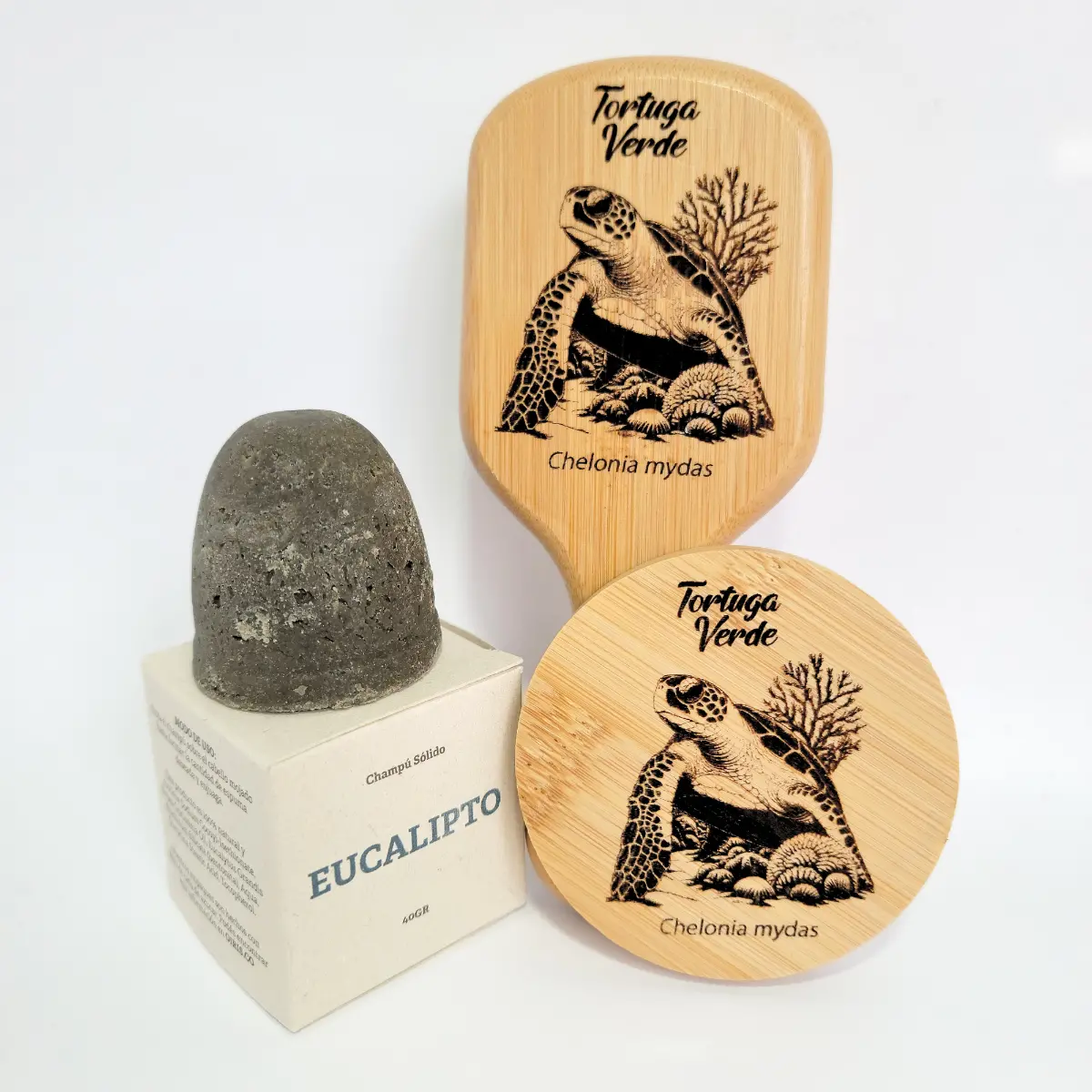 kit cuidado capilar tortuga